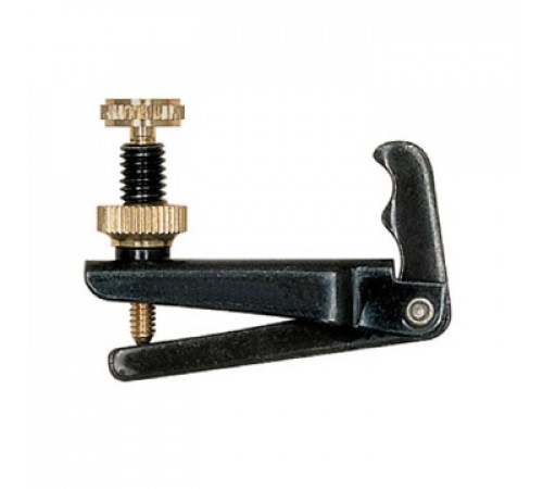 WITTNER Fix Model, Black/Gold машинка для скрипки, для жильных струн, черная, золотой винт и кольцо