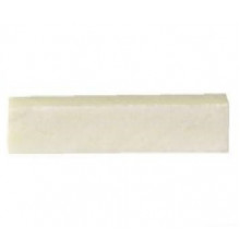 FIRE&STONE Bone Nut Blank Acoustic заготовка порожка для акустической гитары, кость, 46,3x9,2x6,3 мм