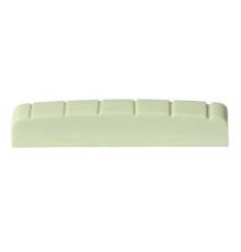 FIRE&STONE Plastic Nut Acoustic порожек для аустической гитары, пластик, с пропилами 44Х8,1Х6 мм