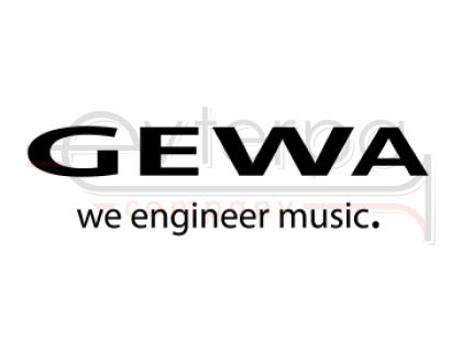 GEWA Mustang Bow Hair Double Bass Black волос для  смычка контрабаса, небеленый, черный, 74 см