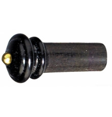 GEWA Violin End Pins Golden Ball фиксатор-втулка для струнодержателя скрипки 1/2-1/4, эбони