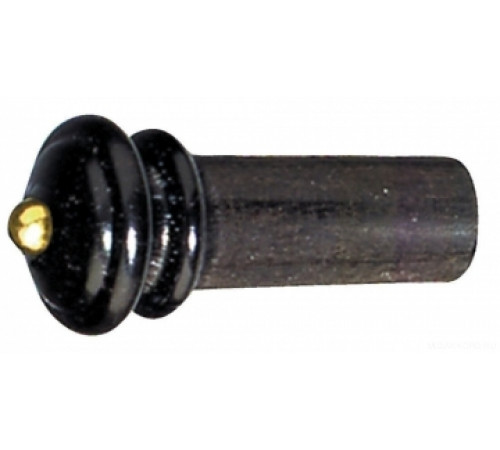 GEWA Violin End Pins Golden Ball фиксатор-втулка для струнодержателя скрипки 1/2-1/4, эбони