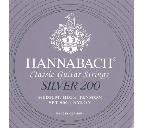 HANNABACH 900 струны для кл. гитары (medium/high)