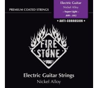 FIRE&STONE Electric Guitar Nickel Alloy Super Light 9-42 Coated струны для электрогитары с покрытием