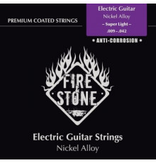 FIRE&STONE Electric Guitar Nickel Alloy Super Light 9-42 Coated струны для электрогитары с покрытием