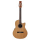 APPLAUSE AB24CII-CED Balladeer Mid Cutaway Nylon Natural Satin электроакустическая гитара (Китай)