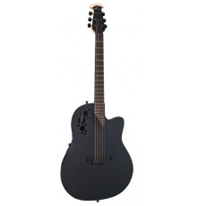 OVATION 1778TX-5 Elite TX Mid Cutaway Black Textured электроакустическая гитара (Корея)