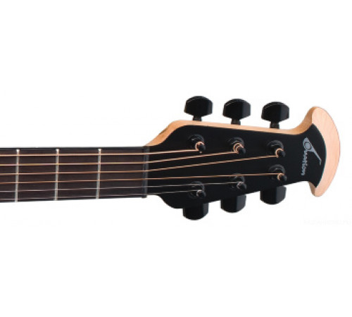 OVATION 1778TX-5 Elite TX Mid Cutaway Black Textured электроакустическая гитара (Корея)