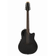 OVATION 2058TX-5 Elite T Deep Contour Cutaway 12-string Black Textured 12-стр. гитара (Корея)