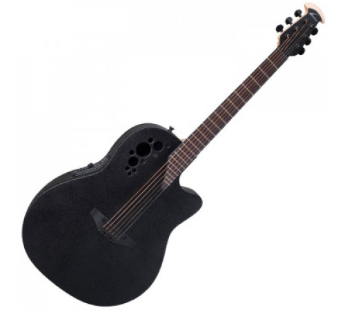 OVATION 2078TX-5 Elite TX Deep Contour Black Textured гитара электроакустическая с вырезом (Корея)