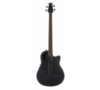 OVATION B778TX-5 Bass Elite T Mid Cutaway Black Textured электроакустическая бас-гитара (Корея)