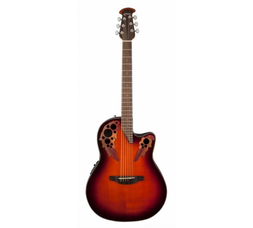 OVATION CE44-1 Celebrity Elite Mid Cutaway Sunburst гитара (Китай)
