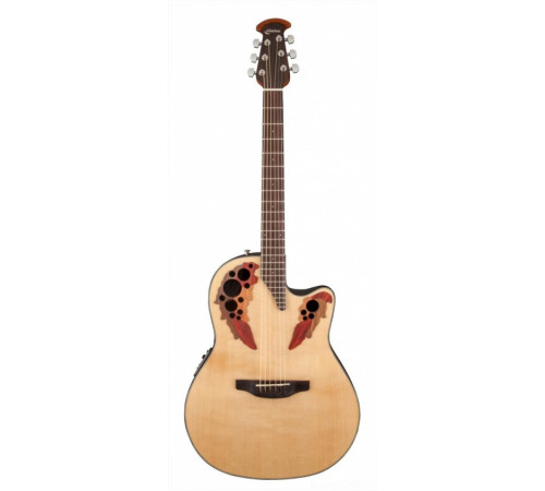 OVATION CE44-4 Celebrity Elite Mid Cutaway Natural электроакустическая гитара (Китай)
