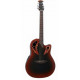 OVATION CE44-RRB Celebrity Elite Mid Cutaway Reversed Redburst электроакустическая гитара (Китай)