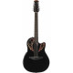 OVATION CE4412-5 Celebrity Elite Mid Cutaway Black  электроакустическая гитара (Китай)