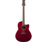 OVATION CS24-RR Celebrity Standard Mid Cutaway Ruby Red электроакустическая гитара (Китай)