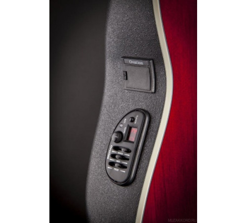 OVATION CS24-RR Celebrity Standard Mid Cutaway Ruby Red электроакустическая гитара (Китай)
