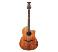 OVATION CS24P-FKOA Celebrity Standard Plus Mid Cutaway Figured Koa гитара  (Китай)