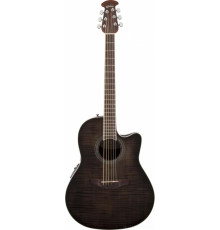 OVATION CS24P-TBBY Celebrity Standard Plus Mid Cutaway Trans Black Flame Maple гитара (Китай)