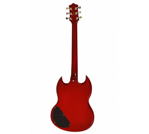 TENSON Nashville SD Set Neck Transparent Red электрогитара