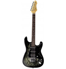 VGS Select VST-110 RoadCruiser Faded Black Evertune электрогитара