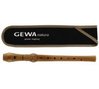 GEWA Natura C блок-флейта, клен, немецкая система, с чехлом, салфеткой и таблицей аппликатур