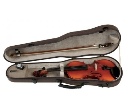 GEWA Violin Outfit Europa 11 4/4 скрипка в комплекте (футляр, смычок, канифоль, подбородник)