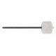 GIBRALTAR SC-3260 Felt Beater Standard Black фетровый боек для бас-бочки, черный штифт