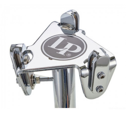 LP LP291 Triple Conga Stand стойка для 3 конга, хромированная сталь, ролики с тормозами