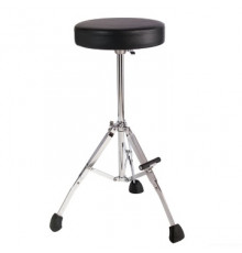 GIBRALTAR GGS10S Compact Performance Drumthrone стул для барабанщика с подножкой, высота 53 см