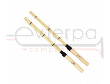 Basix Rods Heavy барабанные щетки бамбук деревянная ручка