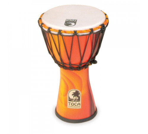 TOCA SFDJ-7F Djembe Freestyle Rope Tuned Fiesta джембе 7