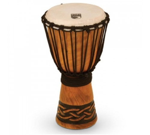 TOCA TODJ-8CK Origins Series Wood Rope Tuned Wood Djembe Celtic Knot Small джембе, 8