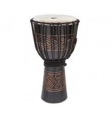 TOCA TSSDJ-SBO Street Series Rope Tuned Wood Djembe Black Onyx Small джембе, красное дерево, 8