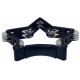 GEWA Jingle wreath Star Black тамбурин звезда черный, пластик, 14 пар бубенцов