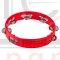 LP LPA181 Aspire 8” Plastic Tambourine Red тамбурин пластиковый красный, 7 джинглов