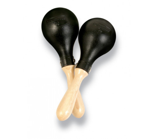 LP M281 Matador Mini Maracas мини-маракасы, корпус черный пластик, ручка дерево