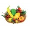 GEWA SHAKER FRUIT BASKET набор пластиковых шейкеров фрукты, 9 предметов, с корзинкой