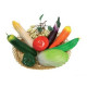 GEWA SHAKER VEGETABLE BASKET набор шейкеров овощи, 9 предметов