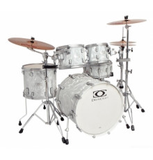 DRUMCRAFT Series 7 Progressive Maple Liguid Chrome/Satin Chrome HW барабанная установка, клен