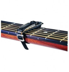 DUNLOP 15 F Deluxe Professional Capo каподастр универсальный, плоский, на ремешке