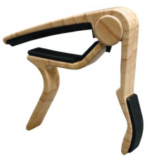 DUNLOP 83 CM Acoustic Trigger Curved Maple каподастр для вестерн-гитары, изогнутый, клен