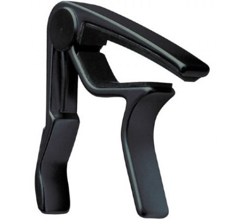 DUNLOP 87 B Electric Trigger Black каподастр для электрогитары, изогнутый, черный