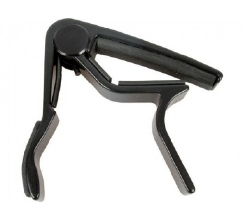 DUNLOP 87 B Electric Trigger Black каподастр для электрогитары, изогнутый, черный