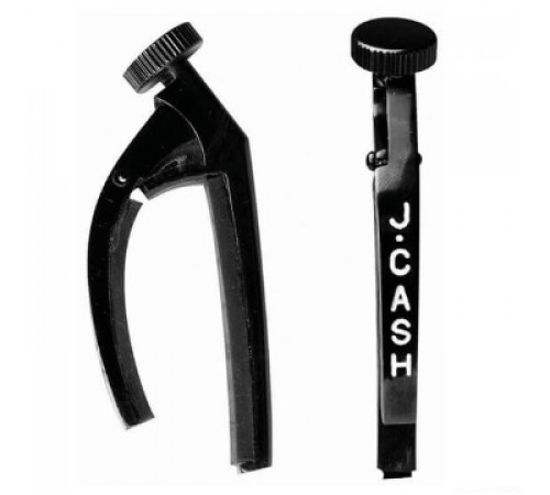 DUNLOP JCS-50С Curved Johnny Cash Capo каподастр для вестерн-гитары, литая бронза, изогнутый