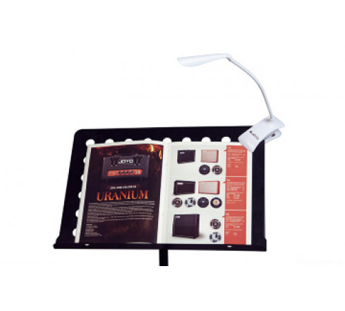 JOYO JSL-01 White LED Music Stand Light светодиодная лампа для пюпитра на прищепке, гусиная шея, USB