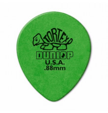 DUNLOP 413R.88 Tortex Tear Drop набор медиаторов .88 мм 72 шт