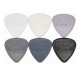DUNLOP 4410 Nylon Standard набор медиаторов (216 шт, по 36 шт .38 .46 .60 .73 .88 1.0 мм)
