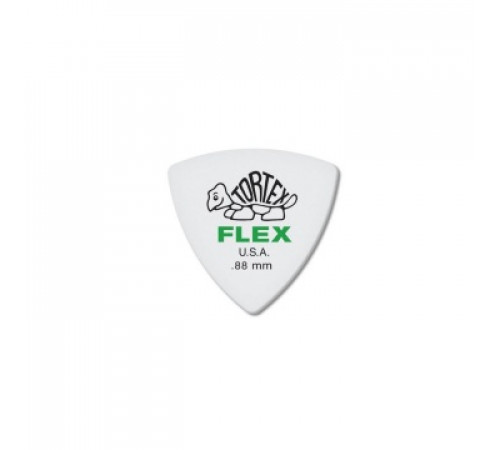 DUNLOP 456P.88 Tortex Flex Triangle набор медиаторов 0.88 6 шт