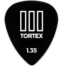 DUNLOP 462R1.35 Tortex TIII набор медиаторов 1.35 мм 72 шт